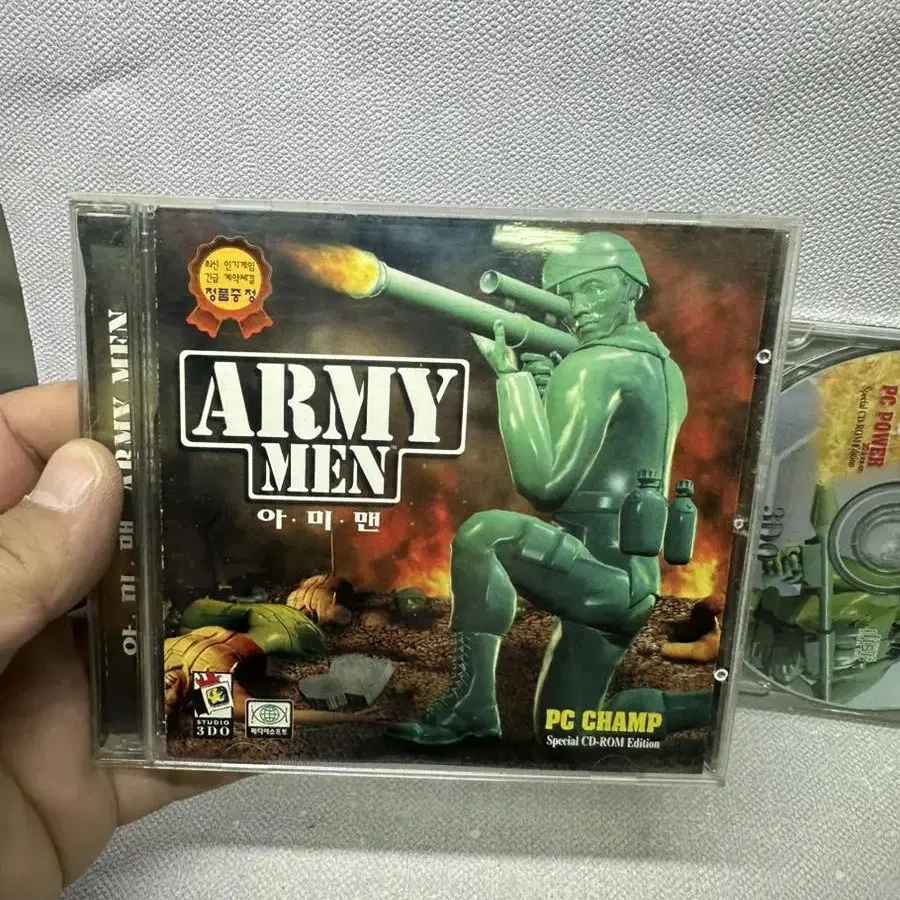 pc게임 아미맨1,2 두개일괄 1999년,스페셜cd rom에디션