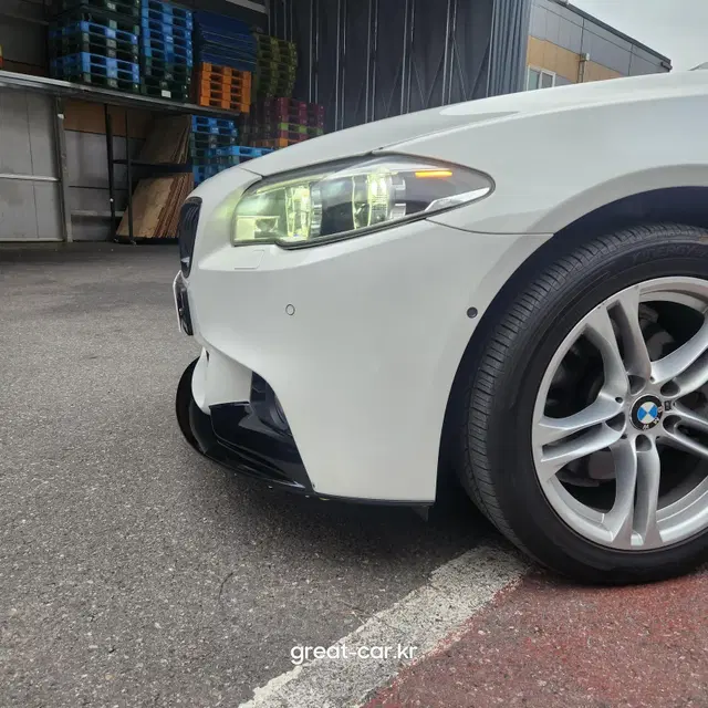 BMW F10프론트립 5시리즈 퍼포먼스 전용 카본룩