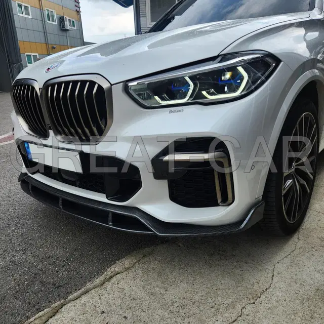 BMW X5프론트립 G05 퍼포먼스 전용 유광블랙