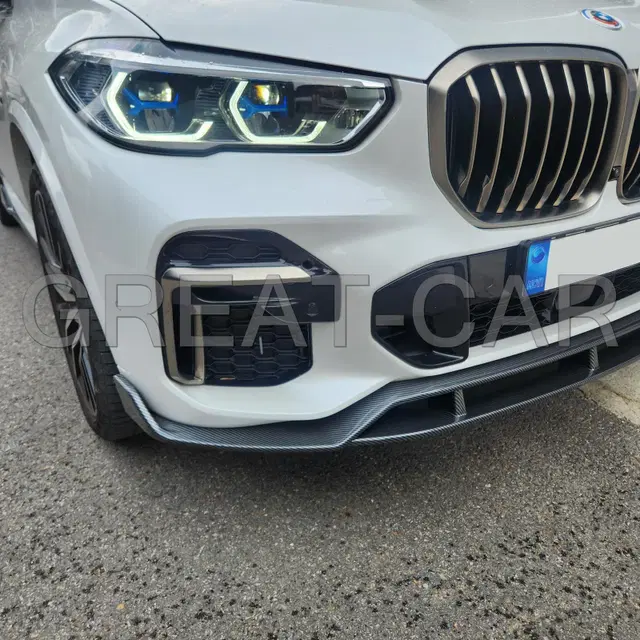 BMW X5프론트립 G05 퍼포먼스 전용 카본룩