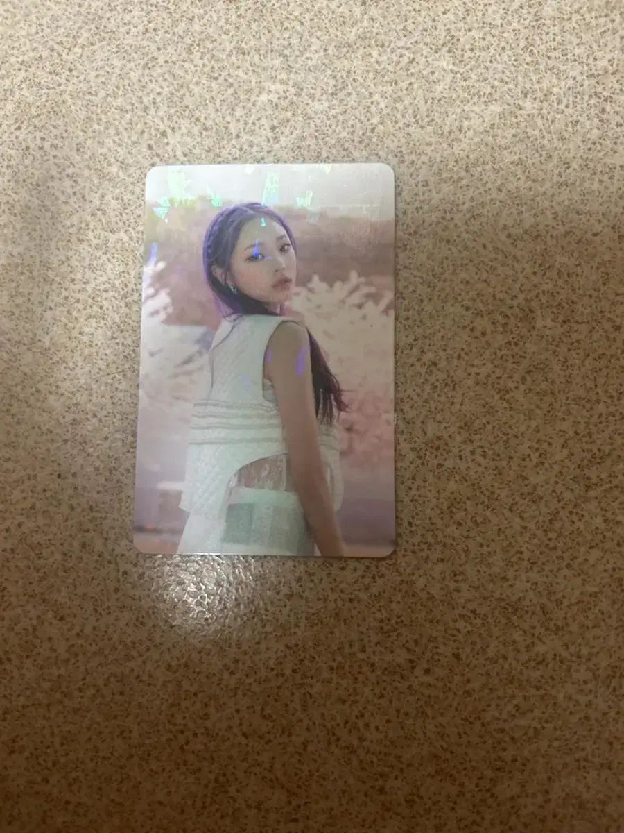 class:y park boeun photocard