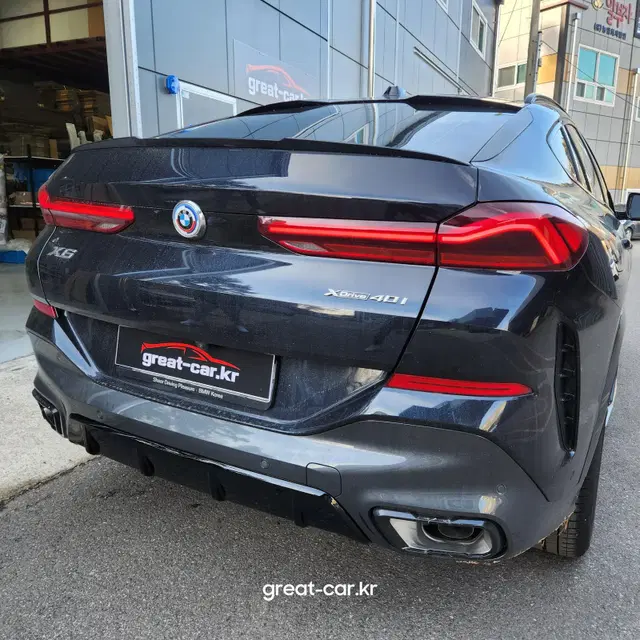 BMW X6프론트립 G06 퍼포먼스 LCI전용 카본룩