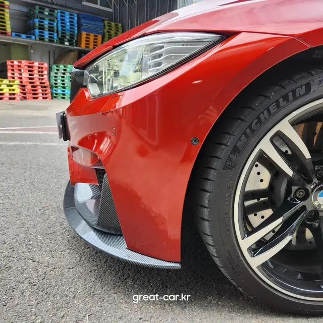 BMW M3 M4프론트립 F80/F82/F83전용 MP타입 카본룩