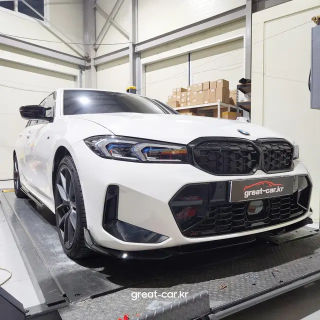 BMW G20 MP프론트립 3시리즈 퍼포먼스 LCI전용 카본룩