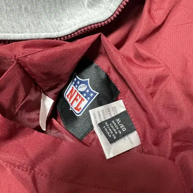 90'S NFL 워싱턴 레드스킨스 리버시블 후드집업 XL