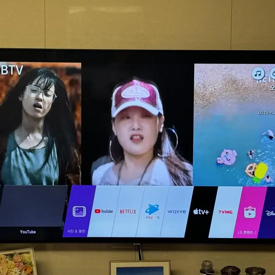 LG 65인치 나노셀 4K UHD TV 팝니다.  (65SJ8500)