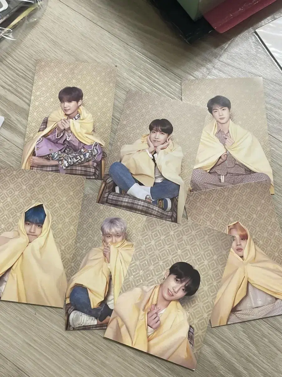 Bulk bangtan small poem postcards