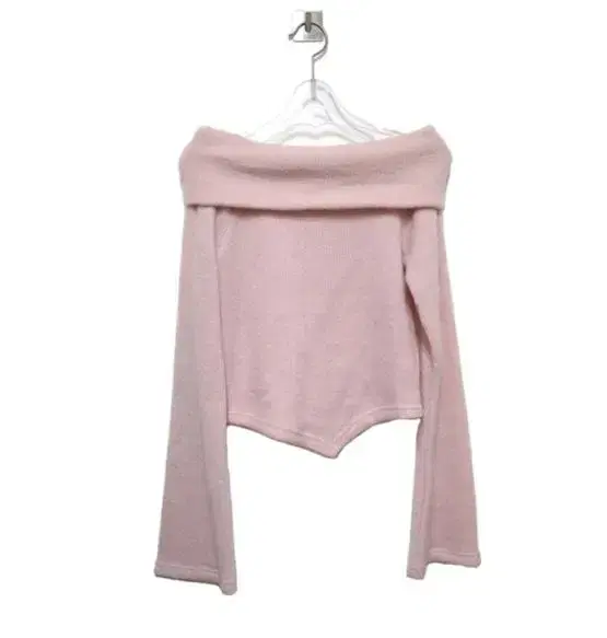 팁씨 sophie off-shoulder knit [pink]