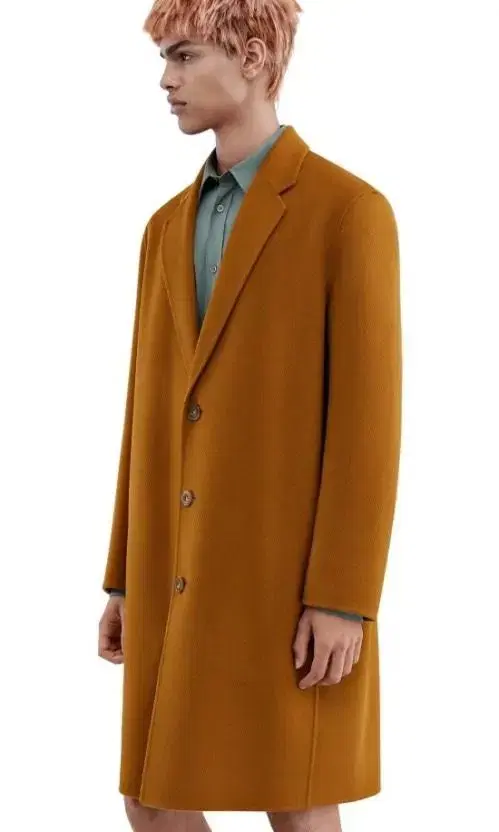 Arcane Studios Handmade Charles Coat Camel Size 46 for sale