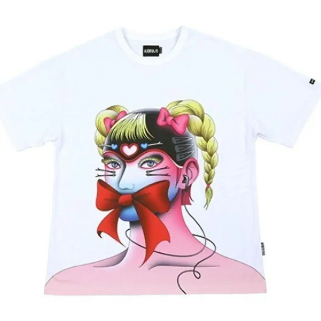 (XL) 아조바이아조 perfect fink face 티셔츠