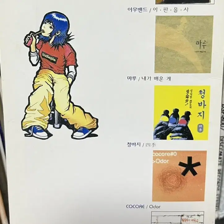 국내음악 인디피아 Vol.3 [omnibus] 8cm 싱글 cd