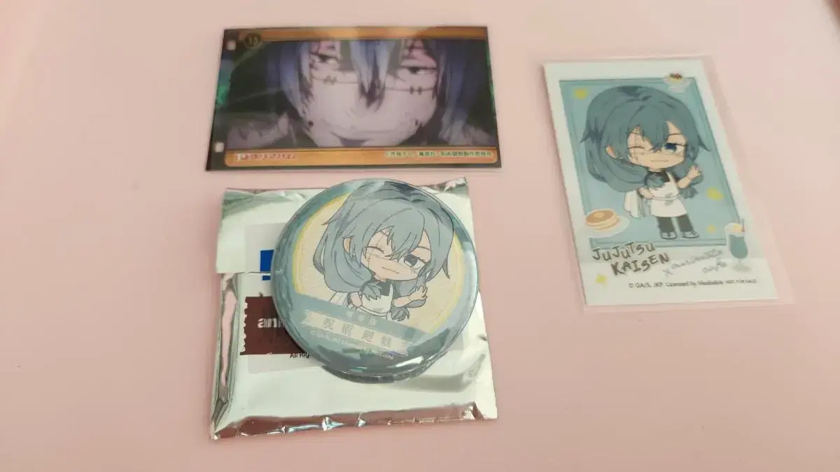 Zuu Animate Cafe Mahito photocard Badge