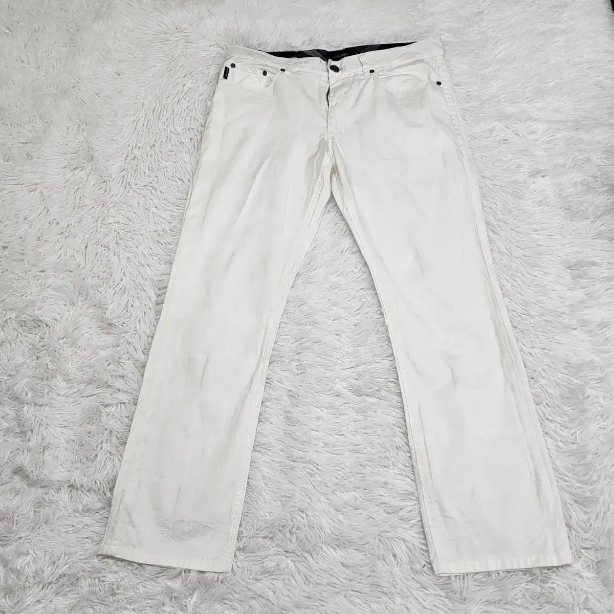 BlackLabel white denim jin