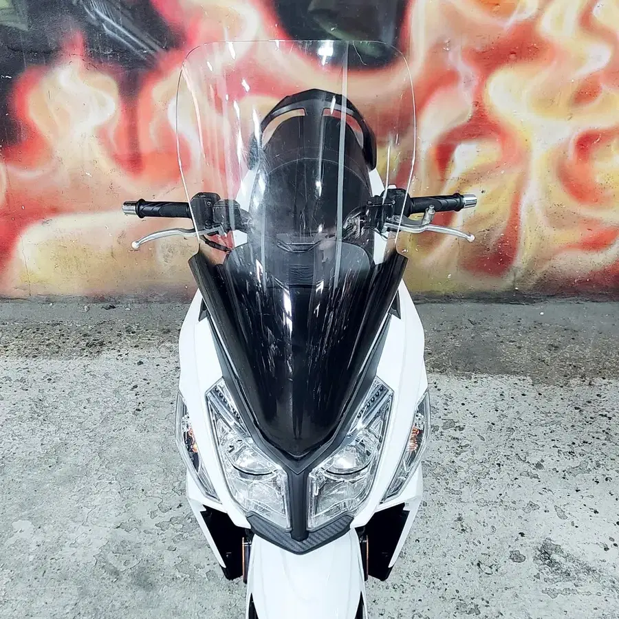 SYM JET14/125CC/화이트/26085KM/ABS/부산중고/바이크