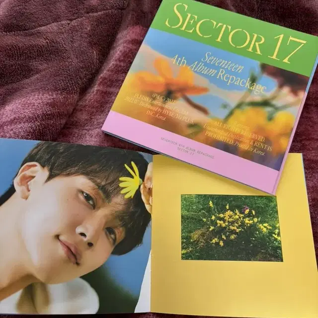 Sector17 컴백트 버전 CD&정한 포토북 양도