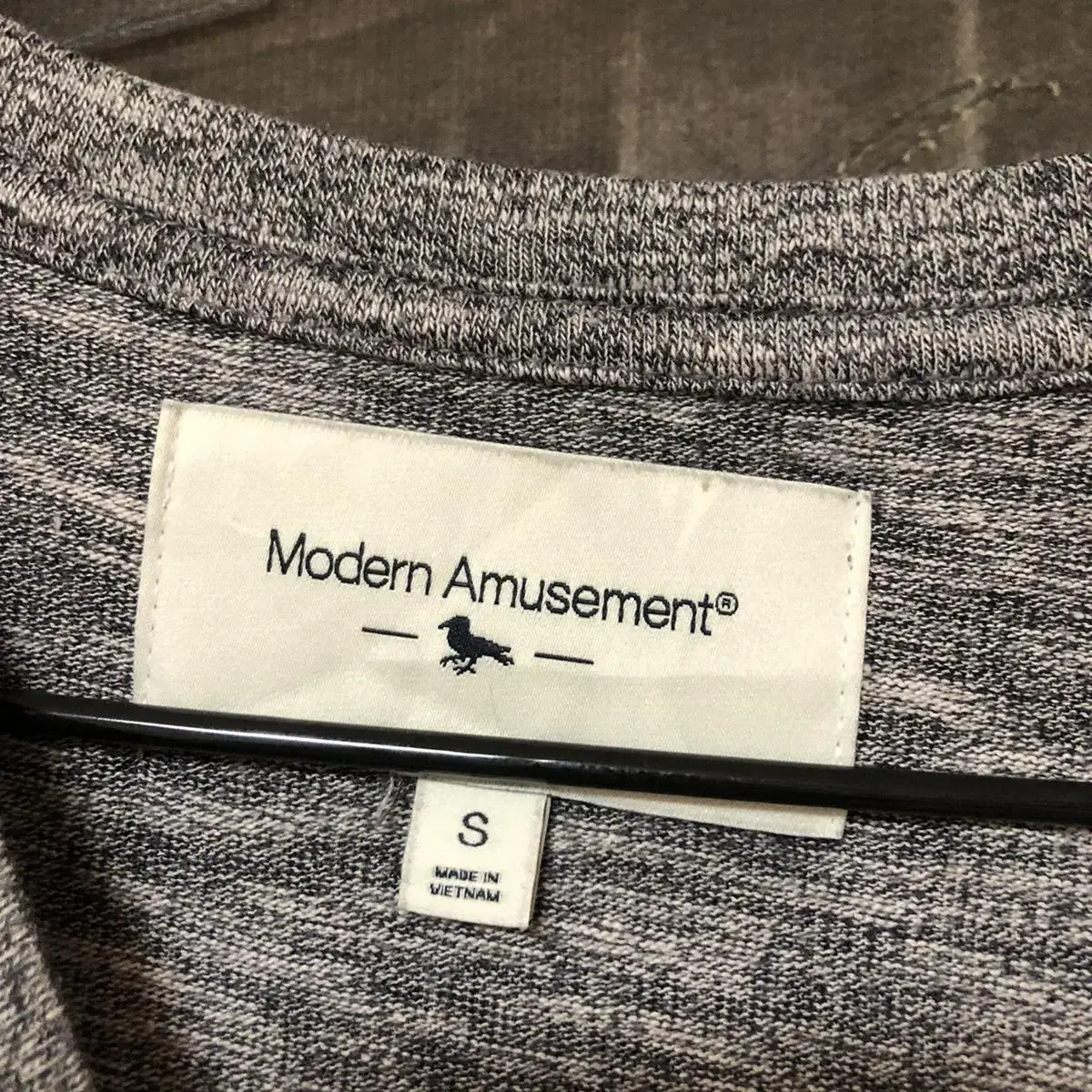 Vintage modern amusement Melange Gray