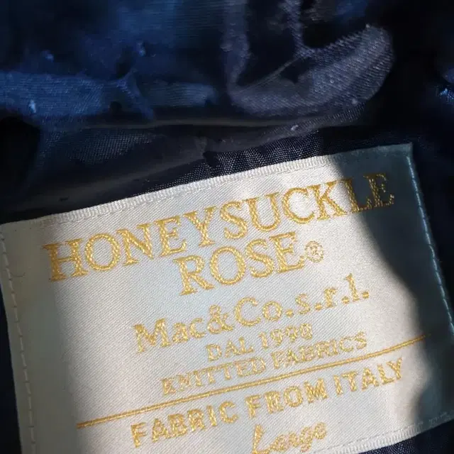 모80%  더플코트 HONEY  SUCKLE ROSE