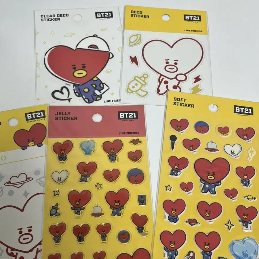 방탄 BTS BT21 타타 스티커