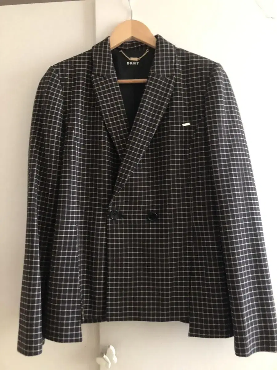 DKNY check jacket