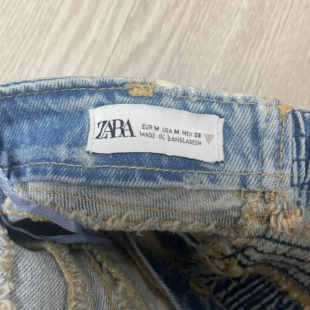 Zara 자라 데님 탑