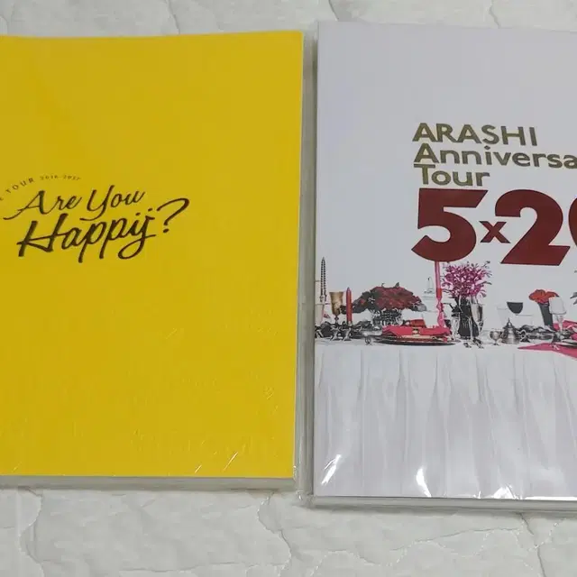 아라시 ARASHI  IS ALIVE 포토북 해피콘 520팜플렛