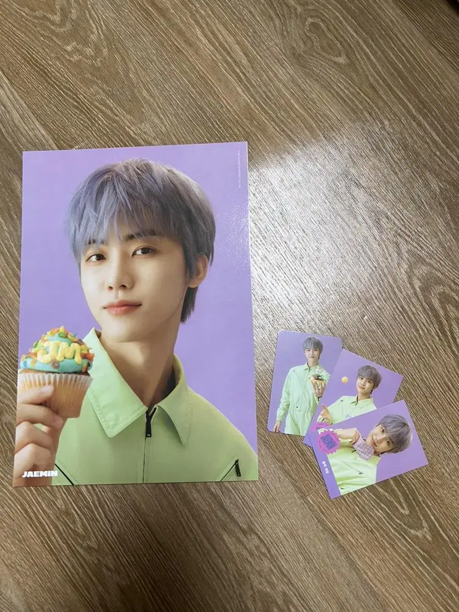 NCT DREAM 2021 seasons greetings jaemin Photo Card poster Game Card