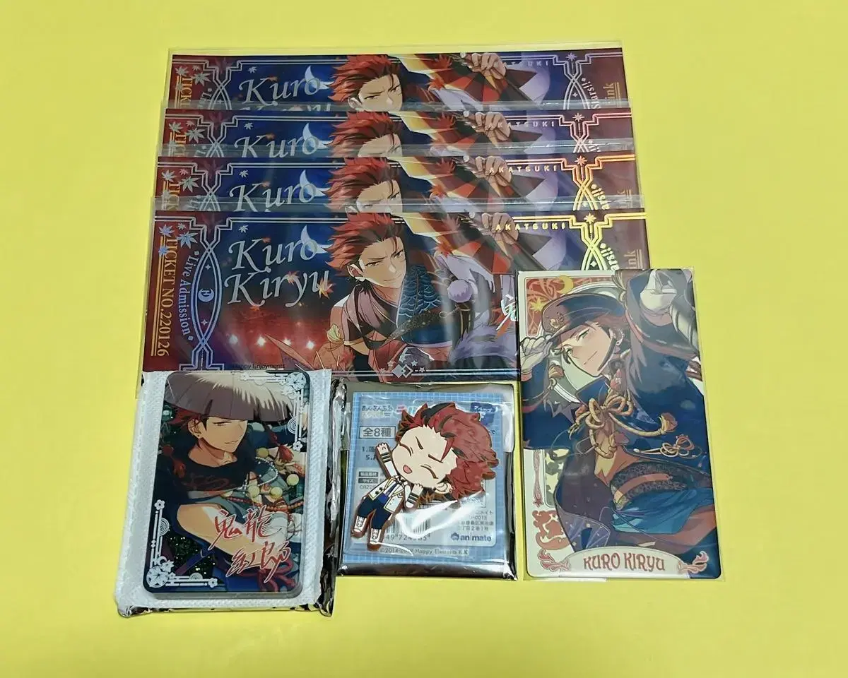 I have more pictures) Angsta Ensemble Stars Kuro Goods bulk Disposition 7th Anniversary Midstar