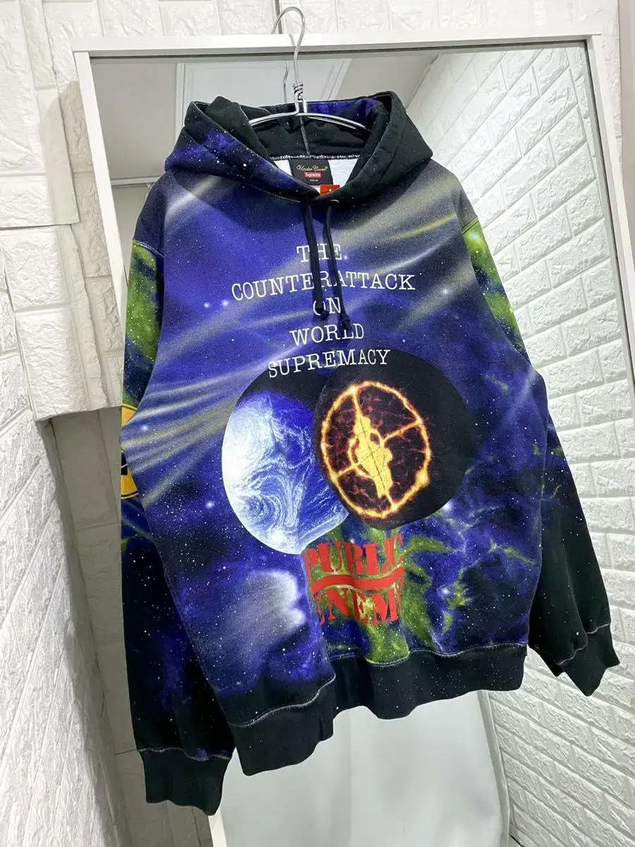 18SS Supreme x Undercover Public Enemy Hoodie