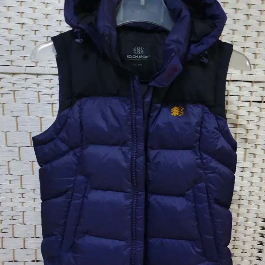 (0634) KOLON SPORT 코오롱 구스 다운 패딩 조끼 90 S