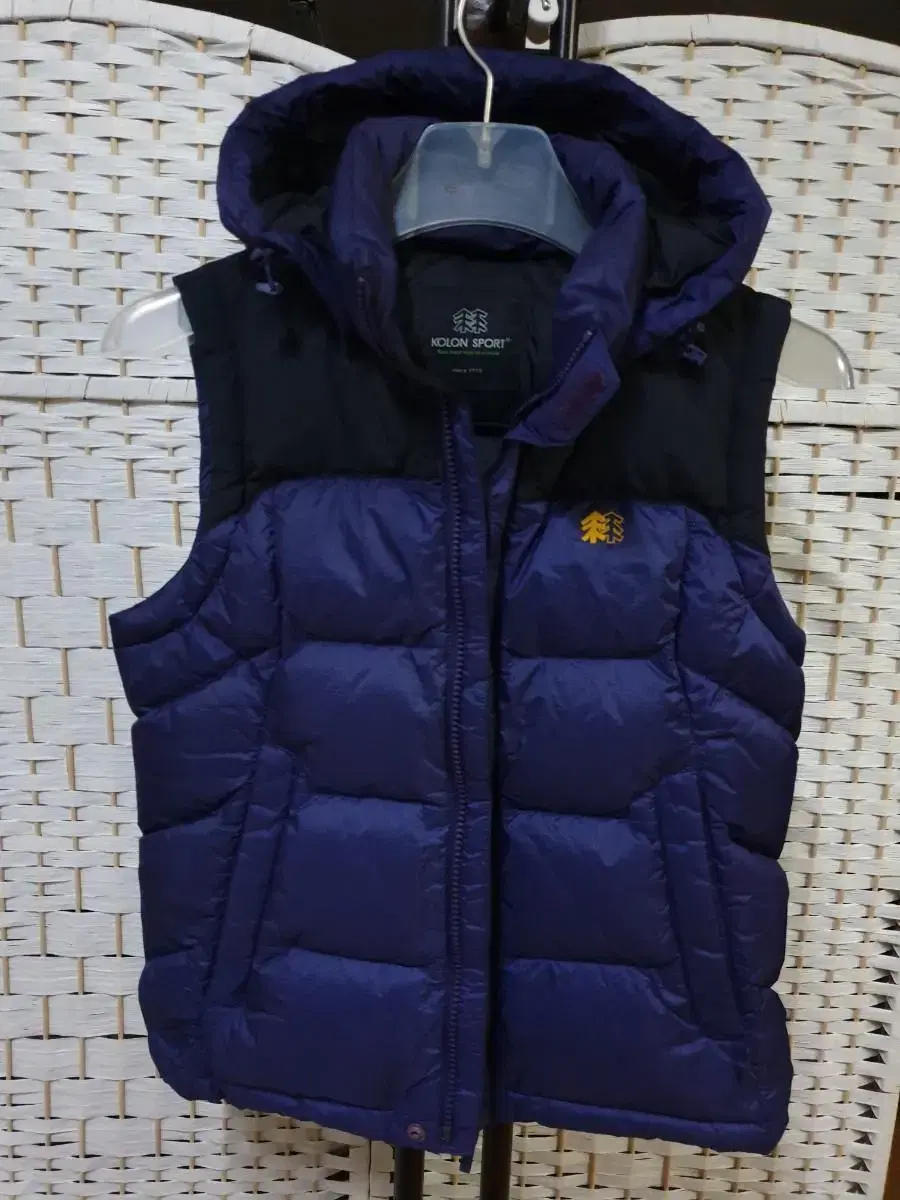 (0634) KOLON SPORT 코오롱 구스 다운 패딩 조끼 90 S