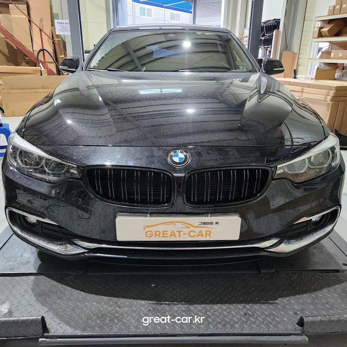 BMW 4시리즈 F32블랙그릴 키드니 M타입