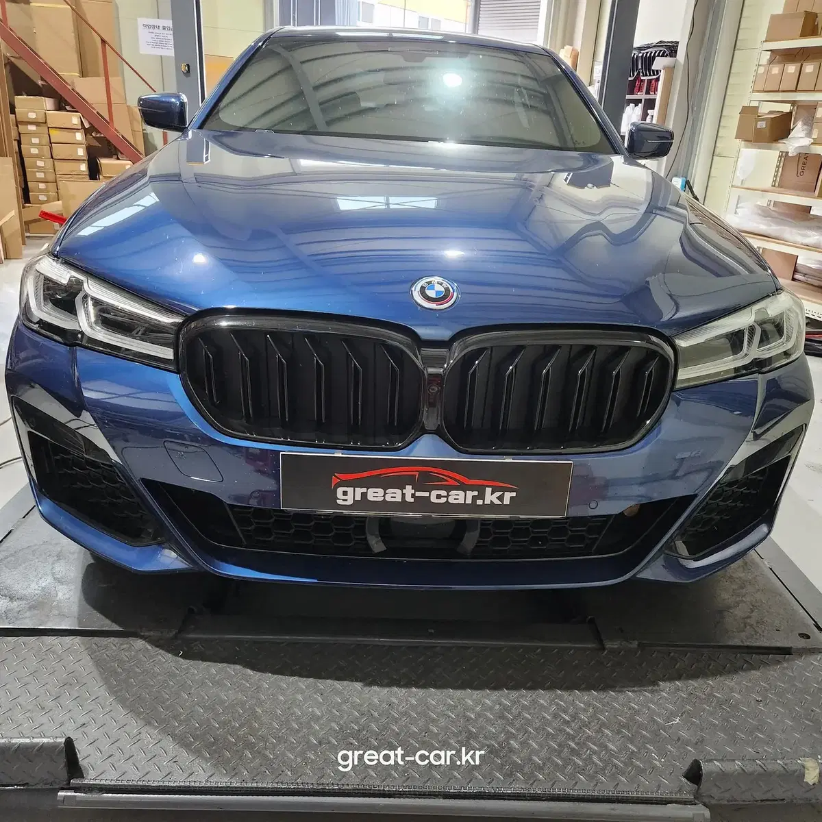 BMW 5시리즈 G30 LCI블랙그릴 키드니 M타입