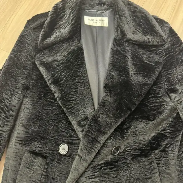 생로랑 남성 퍼코트 Saint Laurent fur coat 48