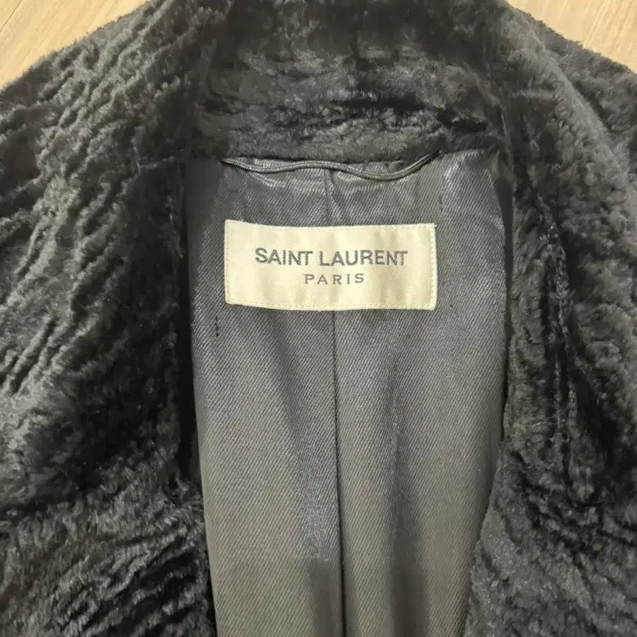 생로랑 남성 퍼코트 Saint Laurent fur coat 48