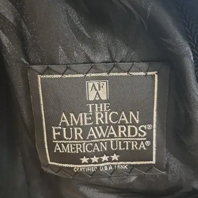 The american fur awards 밍크100%