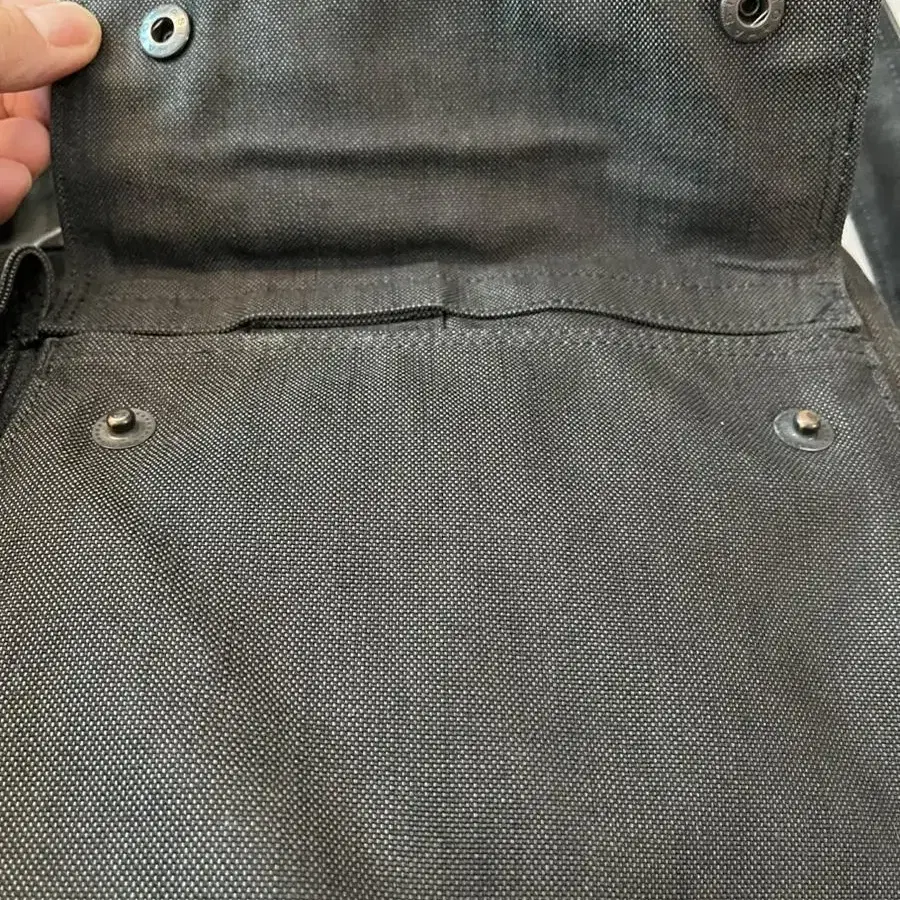 Porter denim boston bag