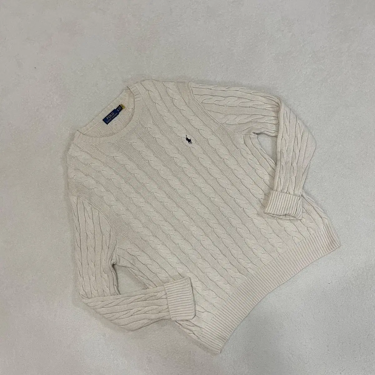 XL Polo Round Plaid Knit B.254