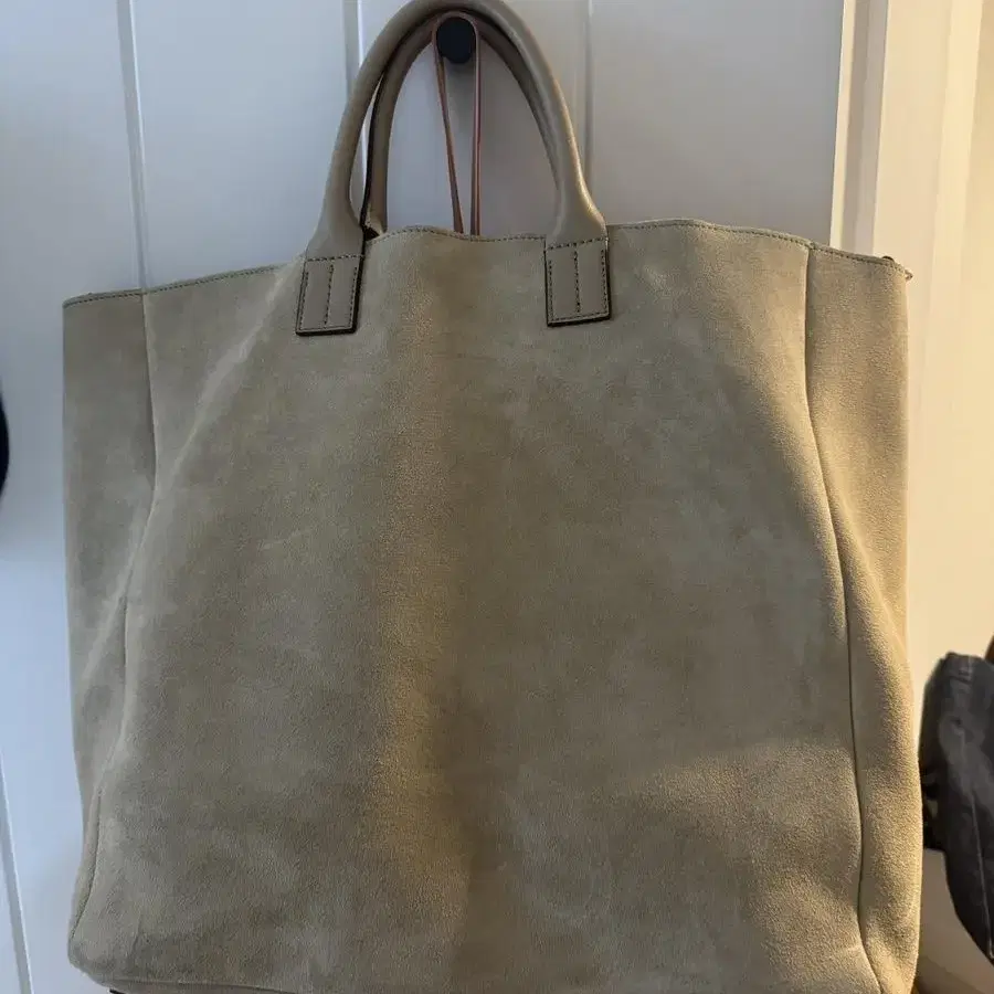 Theory , Tote bag, Suede