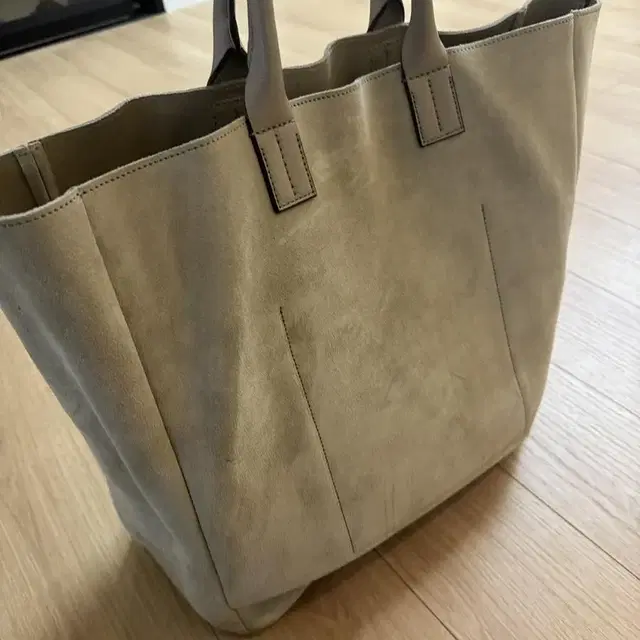 Theory , Tote bag, Suede