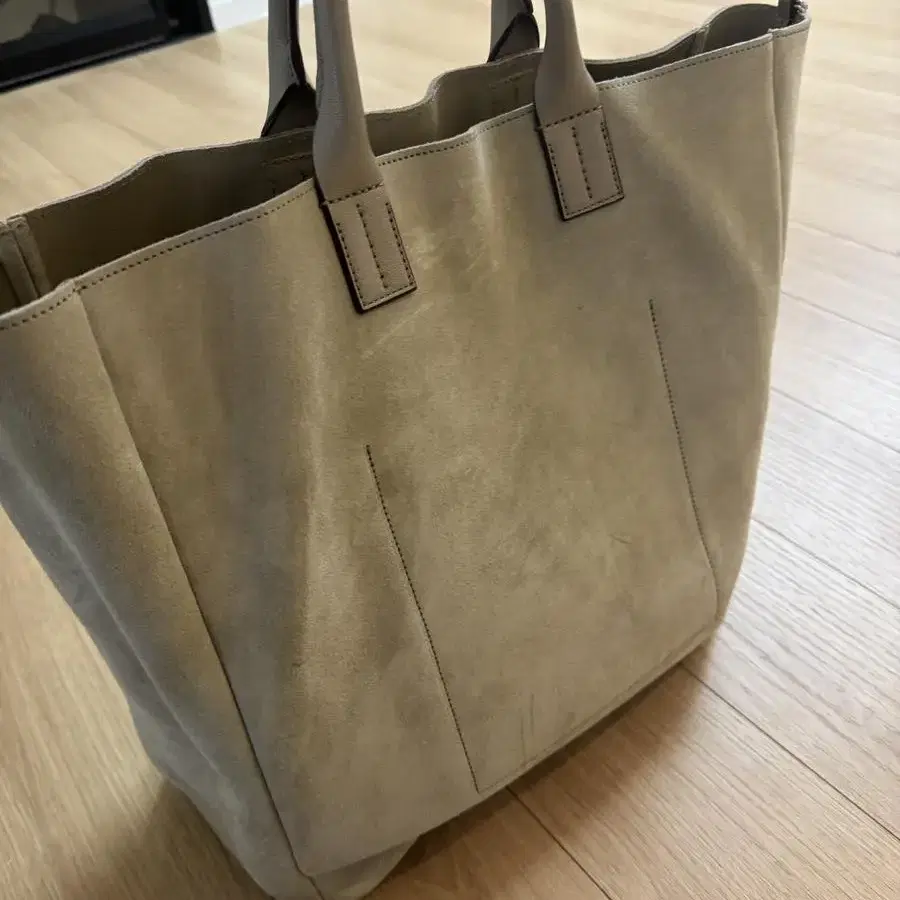 Theory , Tote bag, Suede