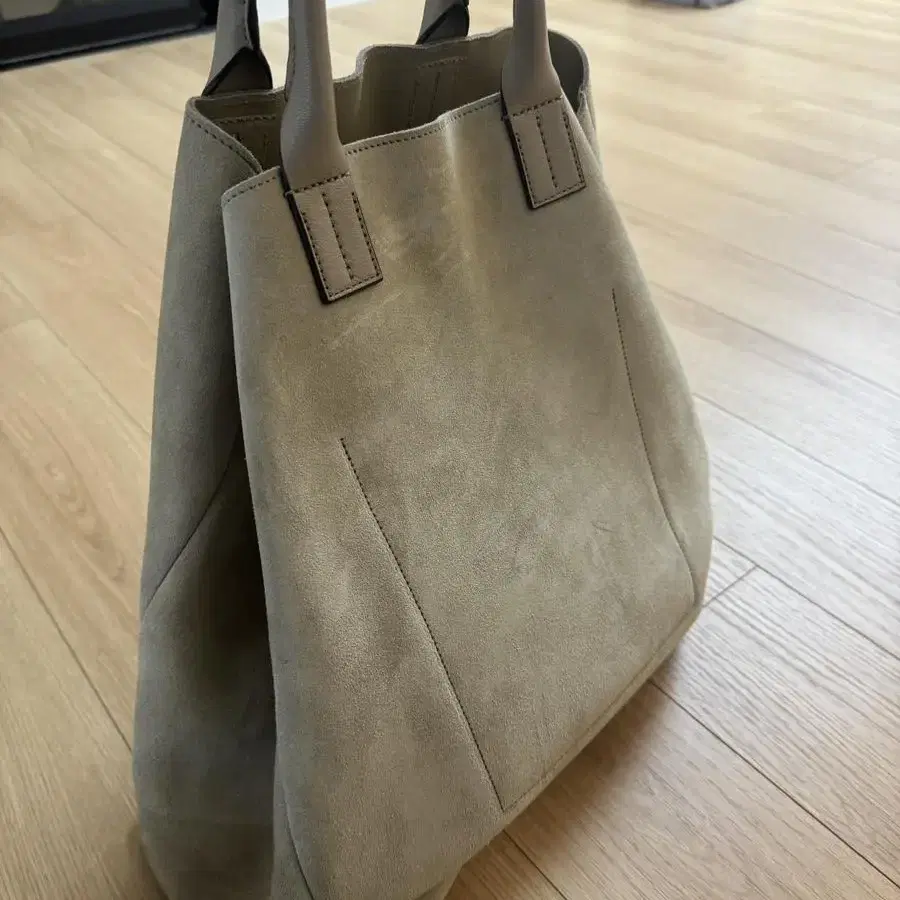 Theory , Tote bag, Suede