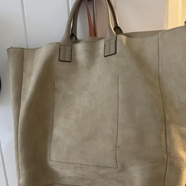 Theory , Tote bag, Suede