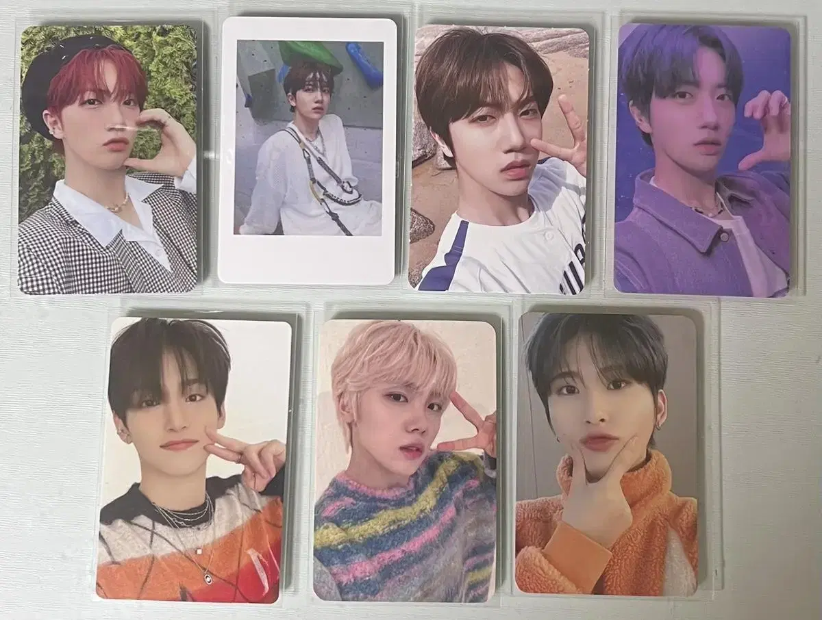 Cravity jungmo woobin wonjin sungmin photocard WTS