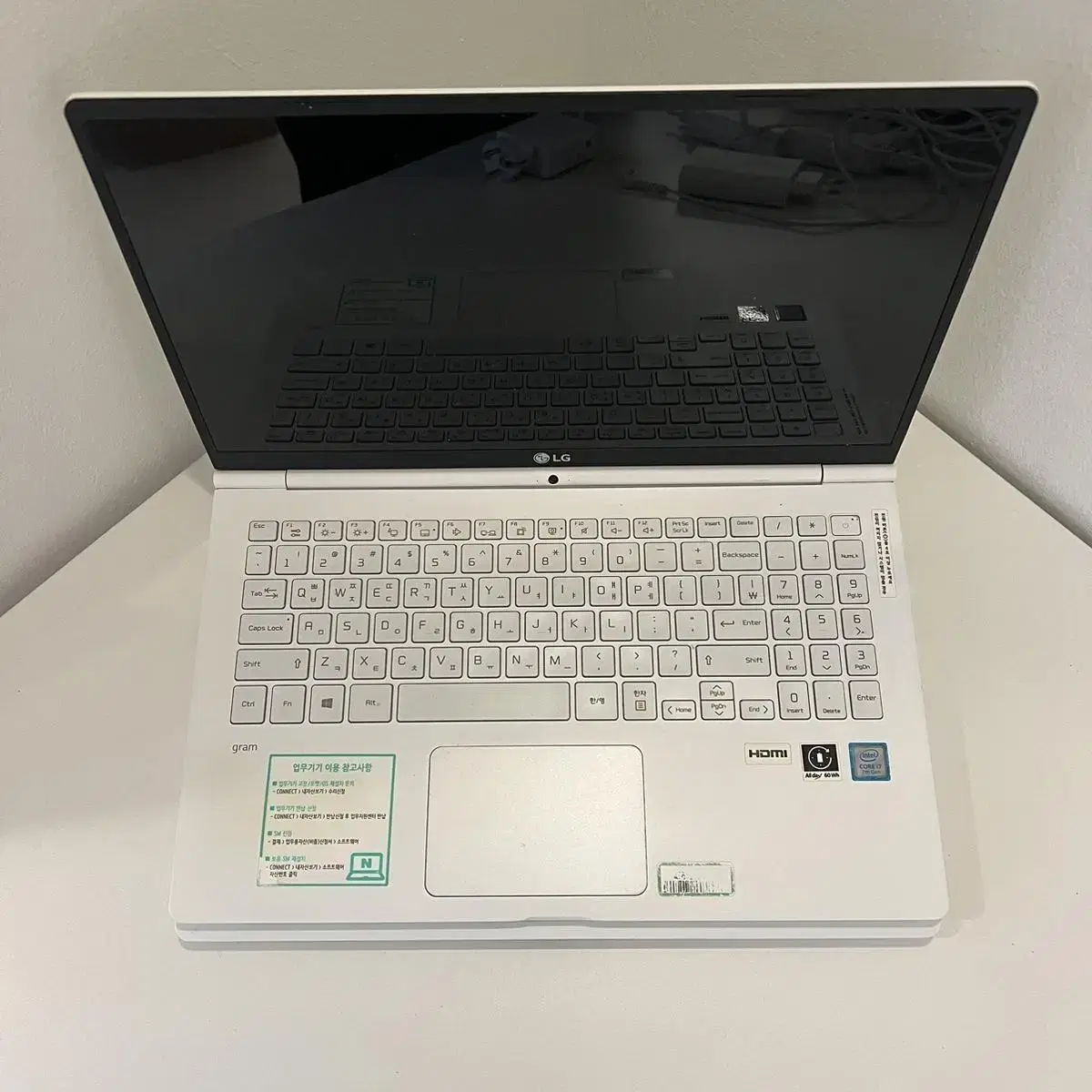 (판매완료) 엘지그램 15인치 i7-7500U/16GB램 노트북