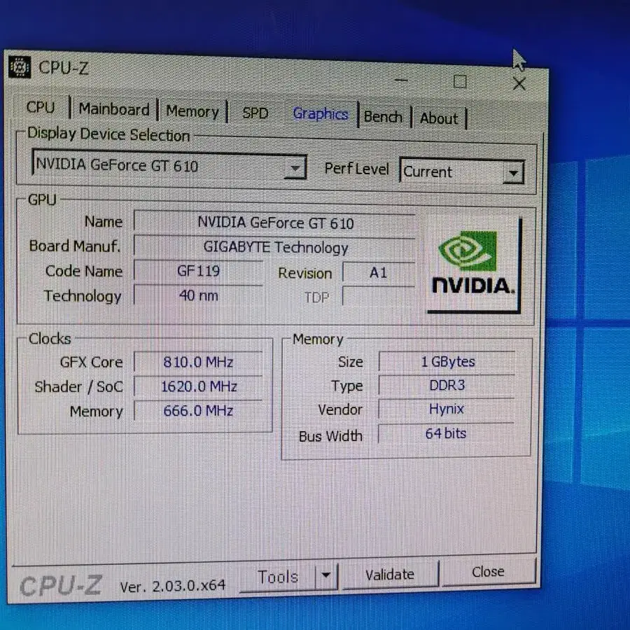 GT610 1G 그래픽카드