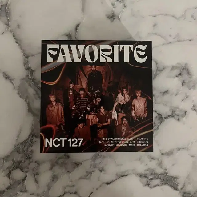 엔시티127 nct127 favorite 키트