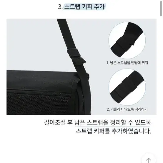 얼모스트블루 이즈로 메신저백 정품