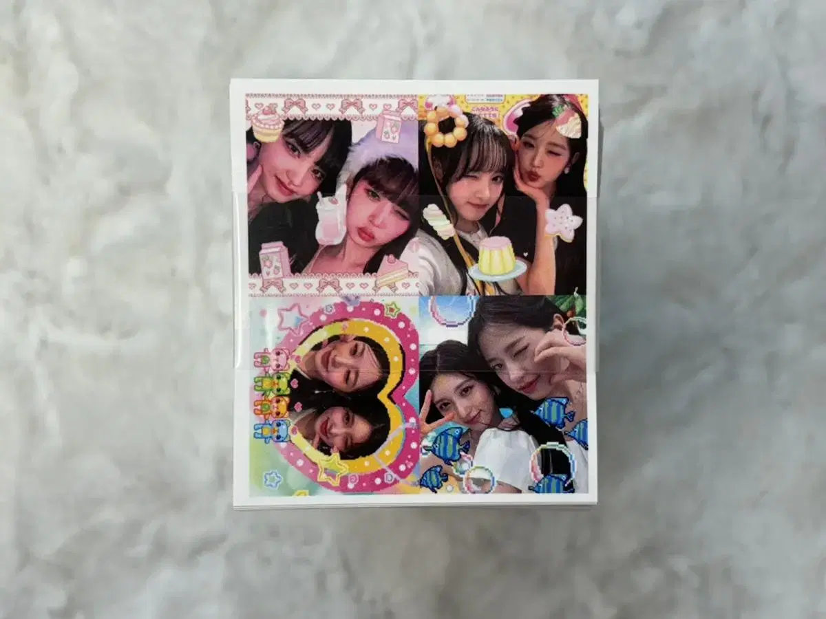 ive unofficial goods purikura sticker old purikura