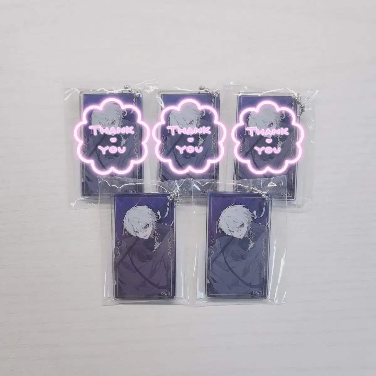 (Unsealed, New) NIJISANJI Kuzuha Taro acrylic Block keyring Keychain