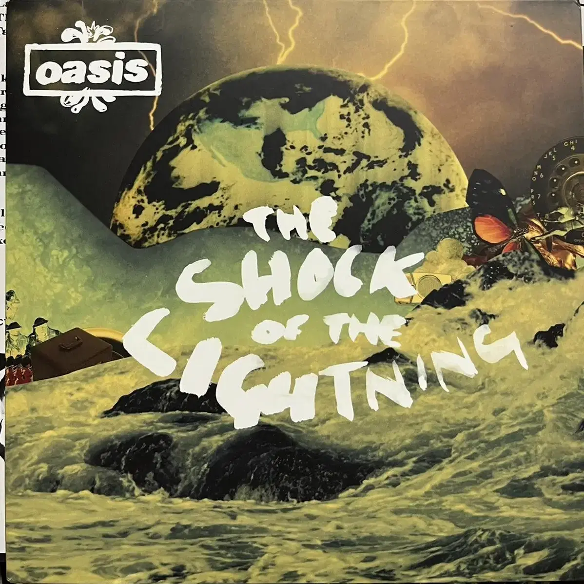 오아시스Oasis The Shock Of The Lightning lp